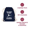 Shirtracer - Gym Bag Backpack - Born for Gymnastics Silhouette,