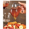 Honey Dispenser, Syrup Dispenser, Beautiful Honeycomb Honey jar, Honey jar