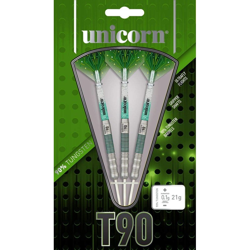Unicorn Unisex T90 Core XL Green Type 1 90% Tungsten