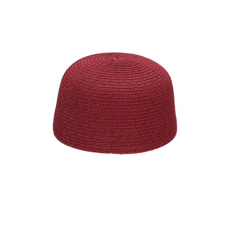Sterntaler Girls Straw Baseball Cap, pink