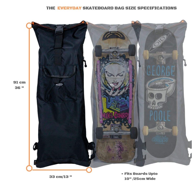 OID Everyday Skateboard Bag (Black)