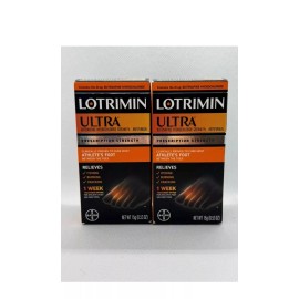  Lotrimin Ultra 1 Week Athlete's Foot Treatment 15g 0.53.oz  Ex 04/26 (Lot  of 2