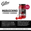 Collins Stemmed Maraschino Cocktail Cherries - Royal Anne Cherries Garnish