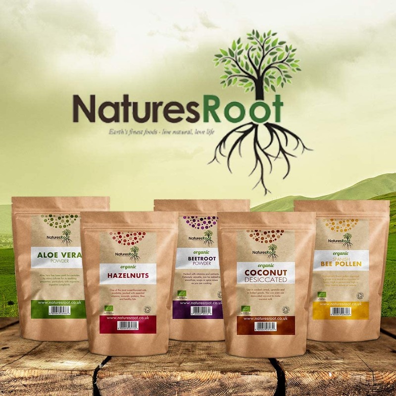 Natures Root Organic Shatavari Powder 60g - Ayurvedic Herb |
