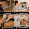 Tool Kit for Home, Basic Tool Set with Magnetic Pickup