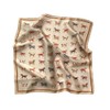 Tim & Tina Square 100% Mulberry Silk Hair Scarf Head