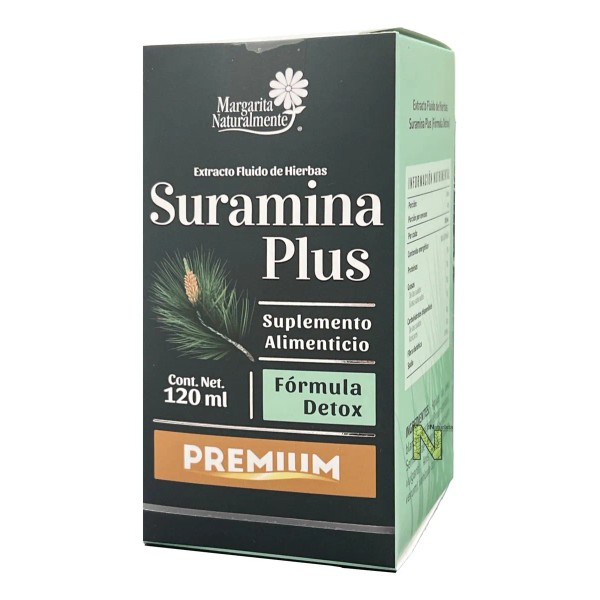 Suramina Plus Formula Detox (120 mL) Margarita Naturalmente