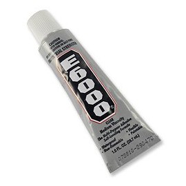 E6000 Beaders, Jewelers and Crafters Glue 1oz Tube