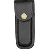 SZCO 4-Inch Black Leather Knife Sheath – Top Grain Leather