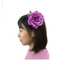 Broche de flores para el pelo de rosa, broche de