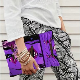 Elane Cosmetic Bags - Color: Roll up Lips