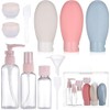 Botellas de Viaje Silicona 11 Pack, Juego de Botes Viaje