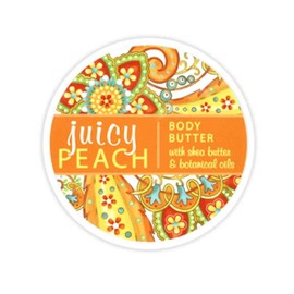Greenwich Bay - 226 8g 8온스 보태니컬 바디 버터 - 쥬시 피치 Greenwich Bay - 226g 8oz Botanical Body Butter - Juicy Peach