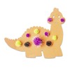 Ursus 43500009 Pompom Art Dinos, Craft Set with 6 Sheets