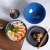 NUTRIUPS 8 Inch Ceramic Ramen Bowl Set of 2 Pho