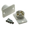 5 x Electrotec CO05 Burglar Alarm White Quick Fit Door
