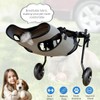 LAROTSUBA Dog Wheelchair for Back Legs,Dog Wheelchair Cart,Pet Wheelchair,Dog Leg
