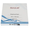 stonylab Weighing Paper, 150 x 150 mm Nitrogen-free Sample Weighing