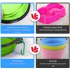 Tazones Pluggable para Mascota Portatiles con Capacidad De 12 Oz/