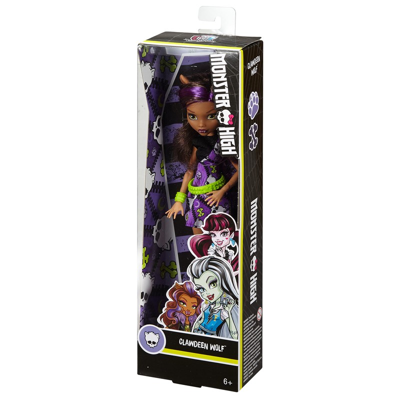 MONSTER HIGH CLAWDEEN WOLF DOLL