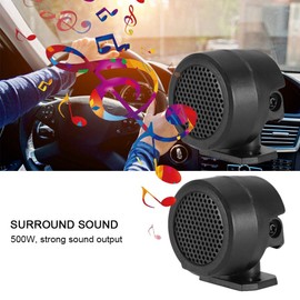 Tweeter Speakers for Cars - 500W 12V Mini Replacement Loudspeakers, 165mm 91dB Auto Audio Solution (Black) - Upgrade Sound Quality & Elevate Your Drive!