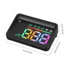 LALAFINA Car Digital Display Speedometer with Projection Easy Installation Display