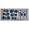 ZKTOOL 9PC Pry Bar Wrench Adaptor Head Kit,Crowbar Adapter Head