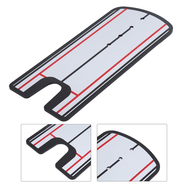 Golf Swing Straight Practice Mirror Portable Golf Putting Mirror Alignment
