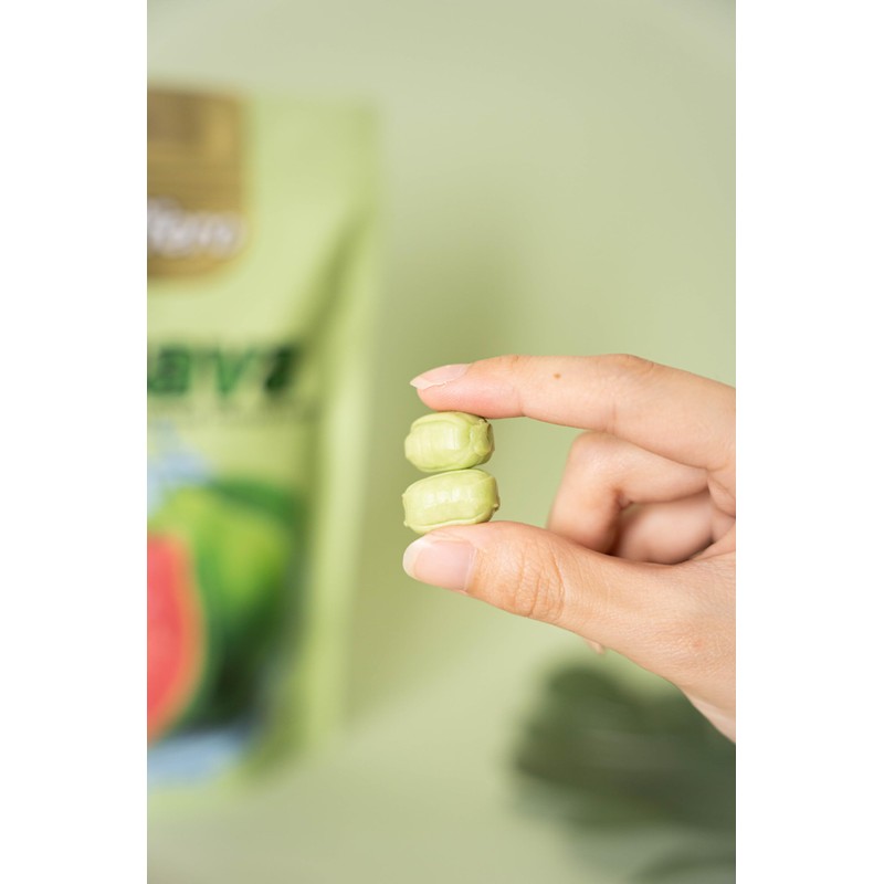 Veffero Simply Chewy guava flavored chewy candy,192g individually wrapped chewy