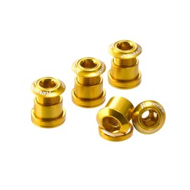 Reverse Chainring Screws Set of 4 Aluminium Gold