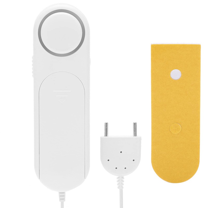 Overflow Alarm, Long Cable Detect Water Leak Sensor for Home