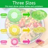 Elastic Food Storage Bags Set, 60 Pieces, Reusable Food Covers,