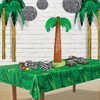 Beistle S50003AZ2 Inflatable Palm Trees 2 Piece, Green/Brown