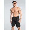 ACHTELEPHS Long Swimming Trunks, Men's Swimming Shorts, Quick-Drying Board Shorts