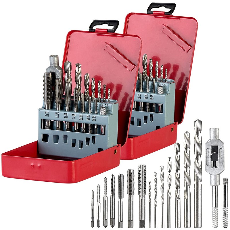AGT Metal Drills: Set of 2 Drill & Tap Set