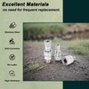 Raincovo Pressure Washer Quick Connect Kit Swivel Fittings, 3/8 Inch
