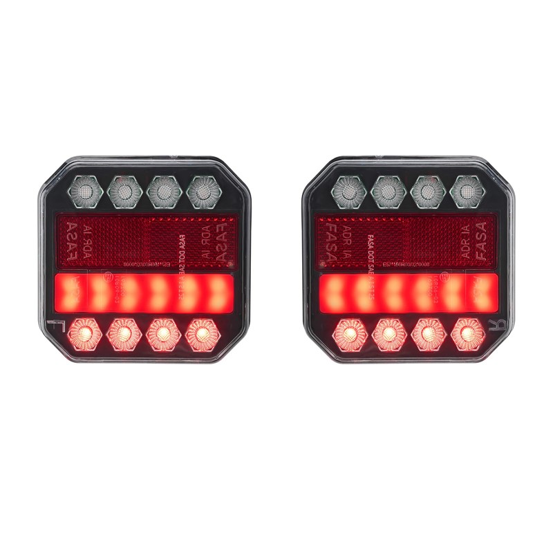 1409KMT USB-C Wireless Trailer Lights, Magnetic LED Towing Lights with