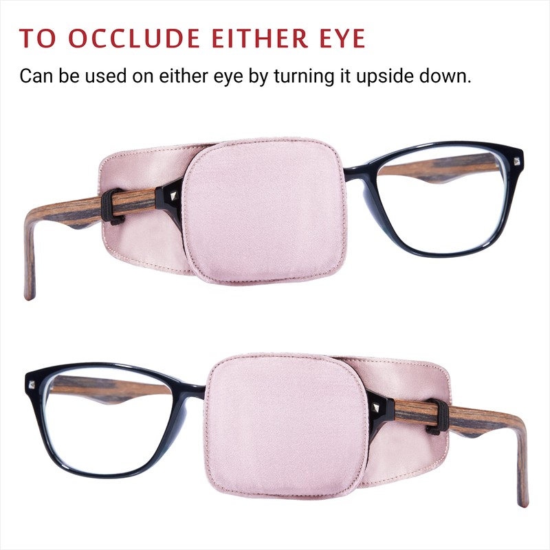 Astropic Silk Eye Patch for Adults Kids Glasses to Cover