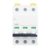3P Miniature Circuit Breaker Easy Disassembly Assembly Din Rail Mount