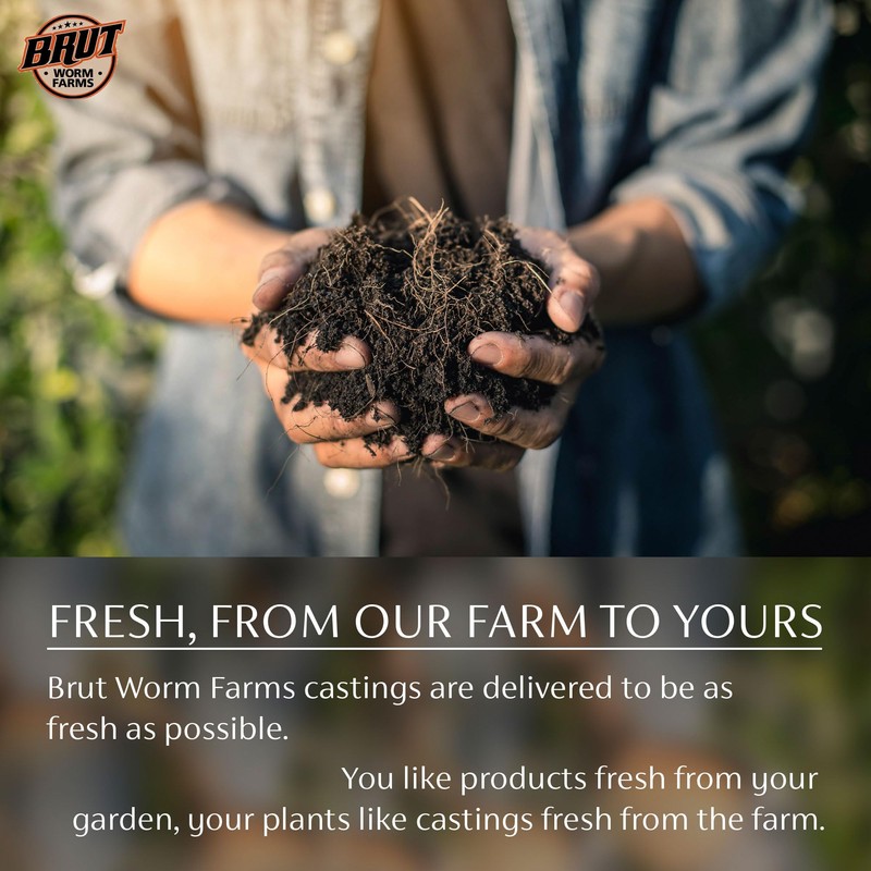 Brut Organic Cow Compost - 1 Cubic ft - Nutrient-Rich