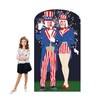 Advanced Graphics Aunt and Uncle Sam Stand-in Life Size Cardboard