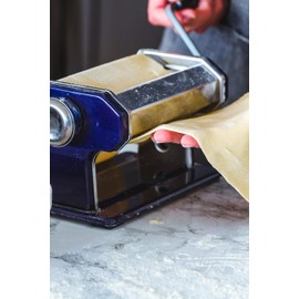 Kitchen Craft World of Flavours Stainless Steel Pasta Maker Machine - Blue