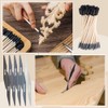 70 Pcs Sanding Sticks Set for Plastic Models Includes 30