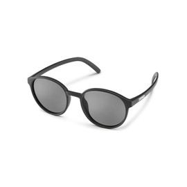 Suncloud Low Key Polarized Sunglasses in Matte Black with Grey Lenses 50mm