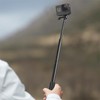 Waterproof Extendable Selfie Stick, Pole Handgrip Monopod, 19-49cm Telescopic Pole