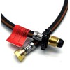 continental products 0.75 metre HANDWHEEL POL x W20 NRV PIGTAIL CARAVAN PROPANE HOSE (U1/B1)