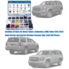 OAUTOO 200pcs fits Chevy Tahoe & Suburban GMC Yukon 2015-2024