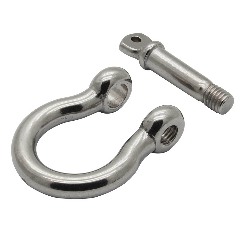 Extreme Max 3006.8288.2 BoatTector Stainless Steel Bow Shackle - 1/4",