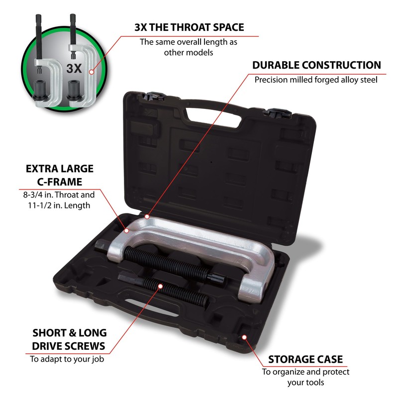 Performance Tool W89306 Extra Large C-Frame Ball Joint Tool for