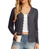 GRECERELLE Women's Cardigans Knit Long Sleeve V Neck Button Down